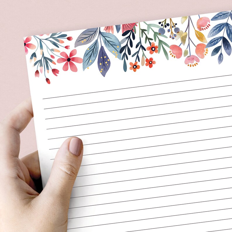 Cute Printable Stationery - Etsy