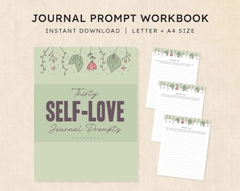 Ideas para un diario de amor propio · PDF de 32 páginas · Descarga instantánea