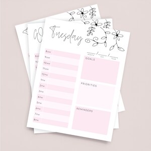 Printable Weekly Planner - Etsy