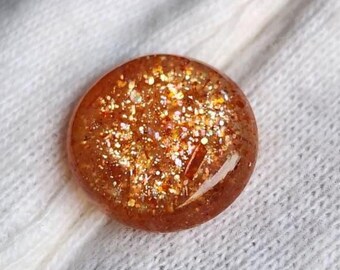 Confettis arc-en-ciel, cabochon en pierre de soleil, cabochon rond en pierre de soleil, qualité AAA, cabochon en pierre de soleil 100 % naturelle, des cabochons puissants et éclatants