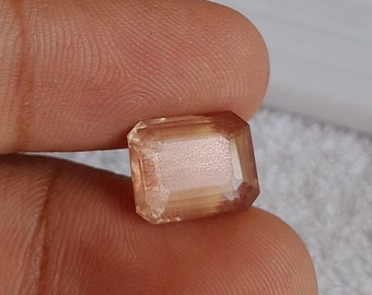 Oregon Sunstone with Schiller | 9X11 mm Octagon American Gemstone with Sparkle Oregon Sunstone.