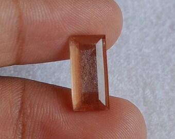 Oregon Sunstone with Schiller | 7X14 mm Octagon American Gemstone With Sparkle.