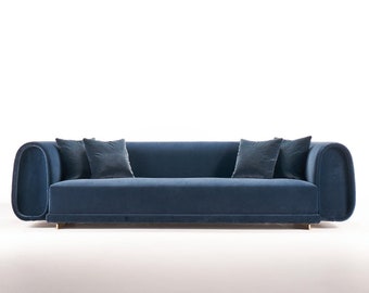 BLUE VELVET SOFA