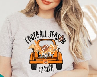 Tennessee football t shirt, Cute Tennessee football shirt, TN Volunteers gameday tshirt, Retro TN shirt, Vols college student gift, TN Vols