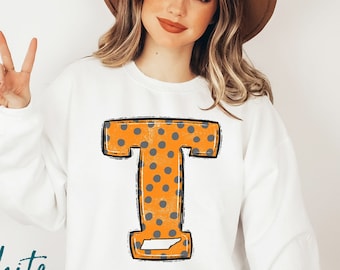 Tennessee Vols sweatshirt, TN Volunteers, Tennessee gameday shirt, Cute Tennessee sweatshirt, TN orange shirt, Retro TN shirt