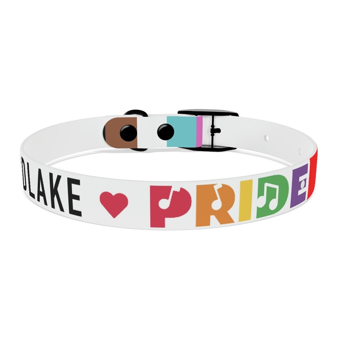 Woodlake Pride 2023 Pride Flag Dog Collar Etsy