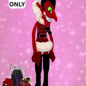 PDF ONLY His Infernal Majesty Pattern, HIM