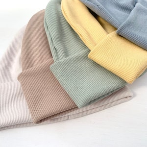 Lentehoed Rib Beanie | Hipster muts kindermuts volwassen geribbelde muts muts jongen muts meisje genderneutrale muts
