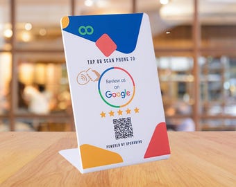 Soporte NFC de Google Review / Comentarios instantáneos de los clientes