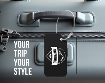 Etiqueta de equipaje metálica personalizada / Accesorios de viaje personalizados