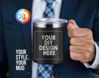 Taza grabada personalizada/Agregue su logotipo/Taza grabada/Tazas de café/Regalo corporativo
