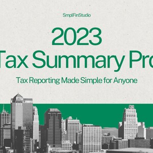 2023 Tax Pro Summary Worksheet