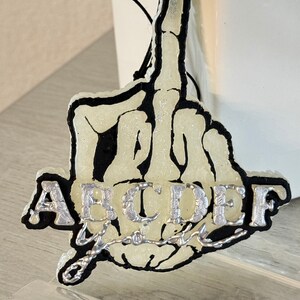 READY TO SHIP - Abcdef you Freshie Car Freshener
