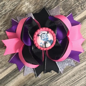 Girls Vampirina 5 inch Hair Bow Little Girl Hair Accessories Hairbow