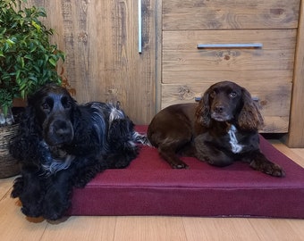 Luxury Waterproof Dog Bed Foam Crate Liner