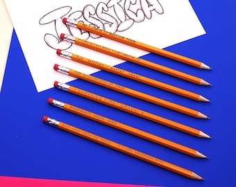Custom Engraved Wooden Pencils: Personalized Stationery, Motivational Pencils