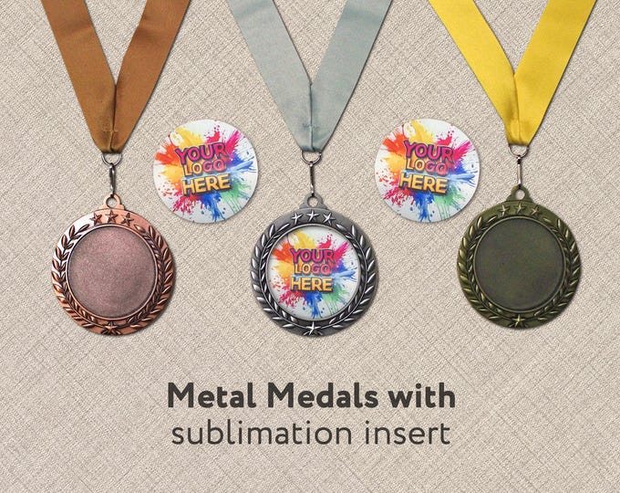 Personalized Award Medal: Custom Insert, Achievement Honor