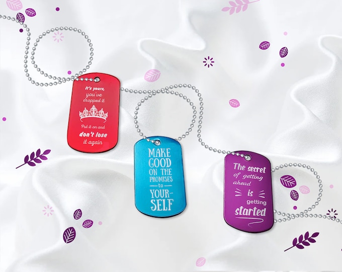 Custom Engraved Keychain: Personalized Anodized Aluminum Gift