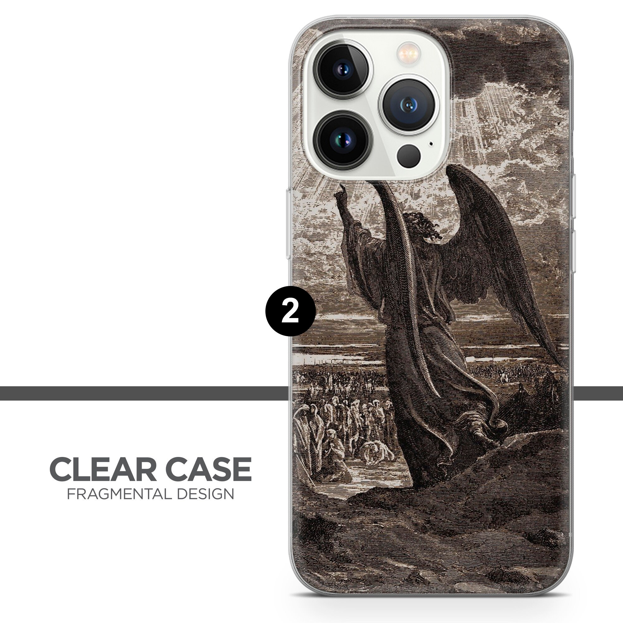 Goth Aesthetic Phone Case Dark Gothic Cover for iPhone 14 13 Etsy