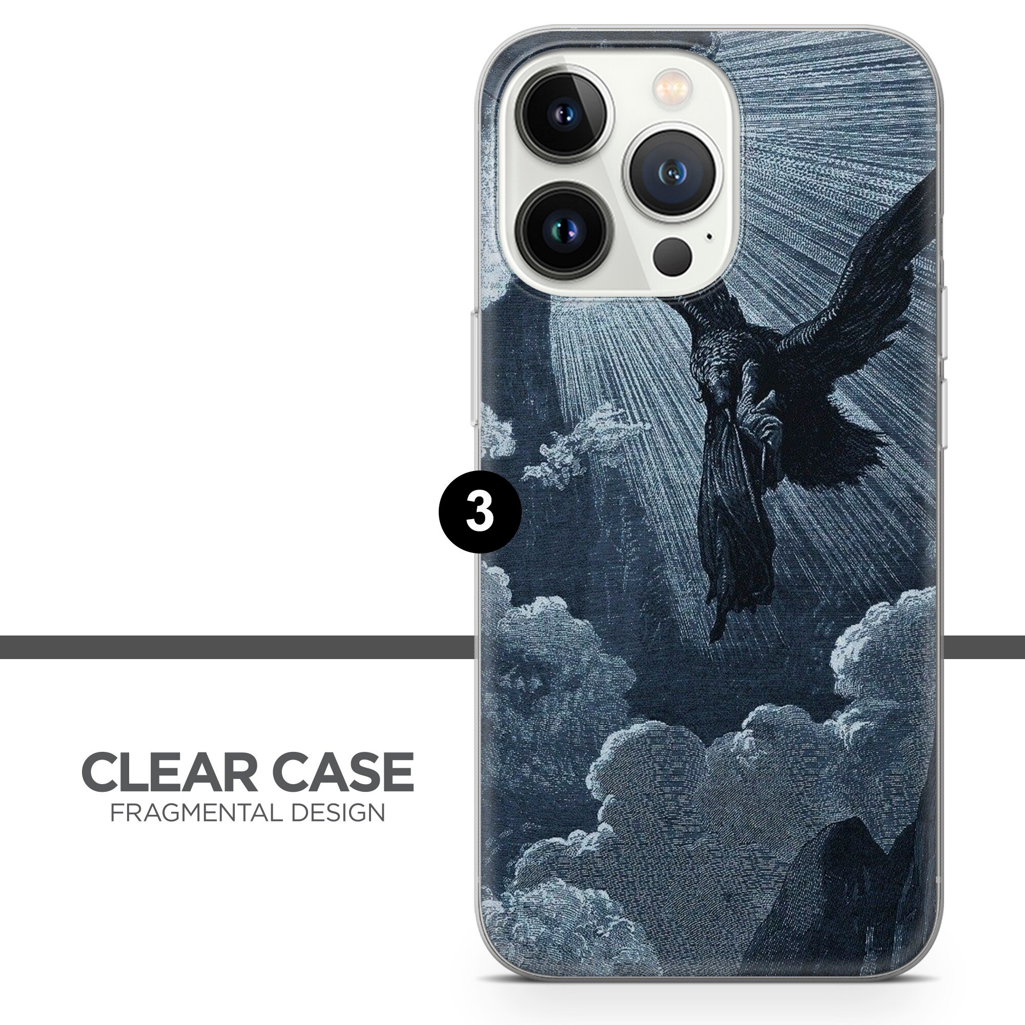 Goth Aesthetic Phone Case Dark Gothic Cover for iPhone 14 13 Etsy