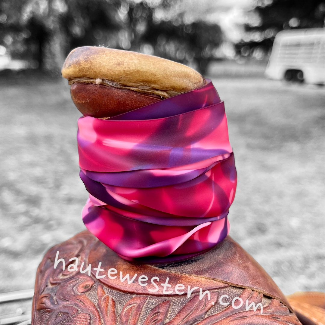 Haute Rubber Pink, Hot Pink, and Purple Multi Purpose Dally Wrap