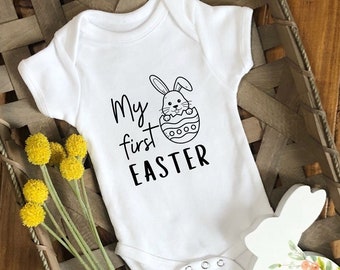 My First Easter SVG File, Easter Bunny PNG Design, Instant Digital Download, 1st Easter PNG, Baby Easter Jpg, Bunny Ears Sublimation Design