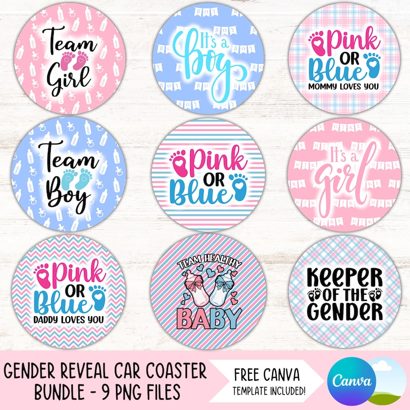 Team Girl Team Boy Cups - Etsy