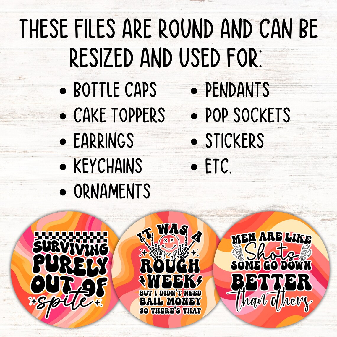 Humor Round Graphics Funny Inappropriate Car Coaster PNG Bundle, Dirty Adult Humor Round ...