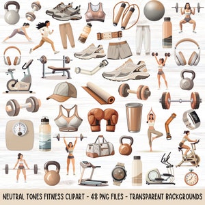 Sportschool meisje training PNG-bundel, fitness clipart, sportschool png bundel, training graphics, training shirt png, fitness apparatuur bundel, sportschool clipart