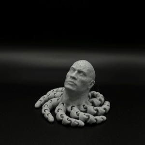 Jouet Rocktopus Fidget imprimé en 3D - Simple ou bicolore