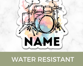 Pegatina personalizada para batería: Calcomanía personalizada resistente al agua