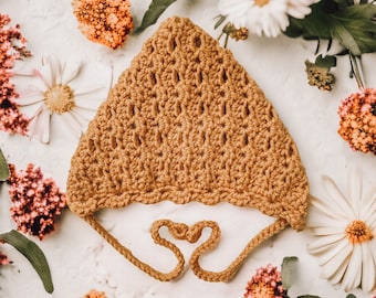HÄKELANLEITUNG - The Stokely Pixie Bonnet