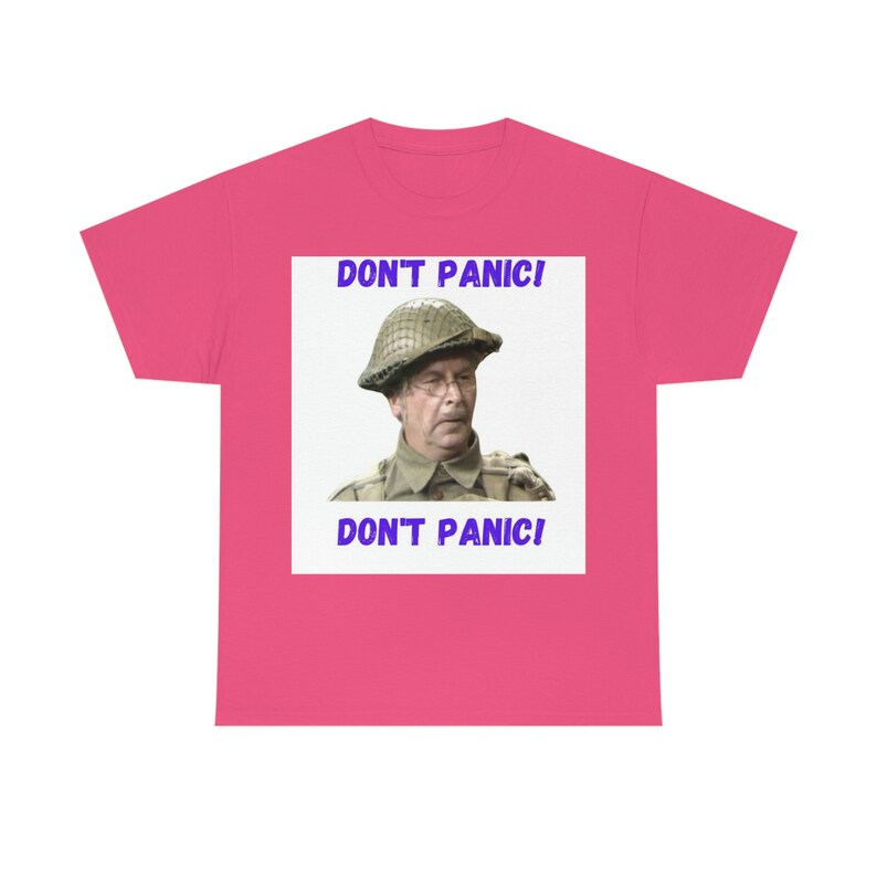 Corporal Jones Don't Panic Dads Army Funny Unisex Heavy - Etsy