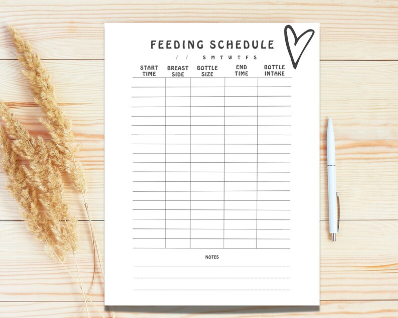 Newborn Baby Daily Logs Printable Caregiver Logs Baby Care - Etsy