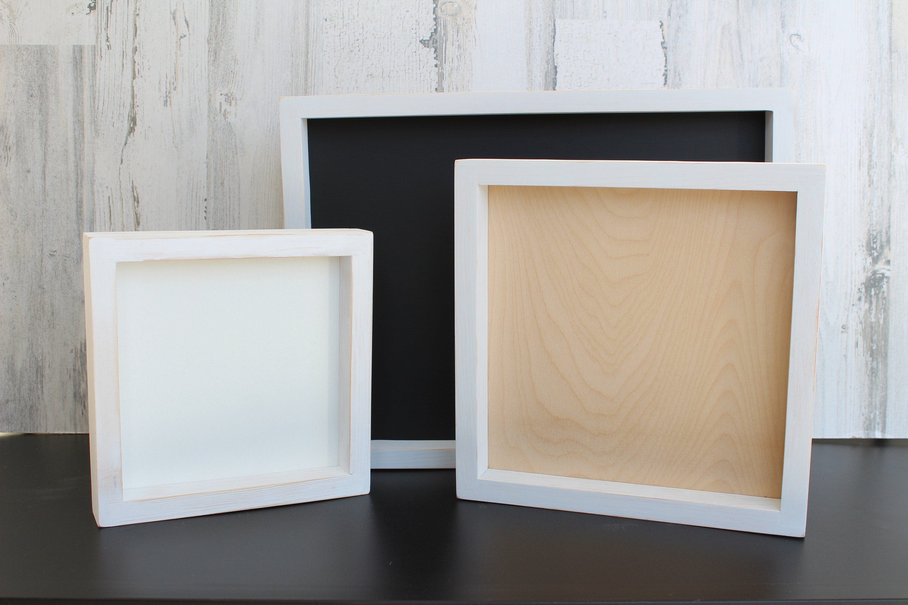 Rustic White Frame Wood Sign, Wood Frames, Wood Sign Blank, DIY Wood