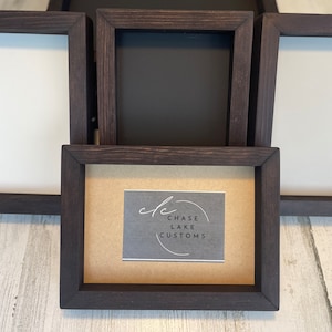 Dark Stained frame, Wood sign blank, Wood Frames, DIY Wood Sign, Laser blank, Vinyl Sign Blanks, Farmhouse Frames, Pine Frame, Picture Frame