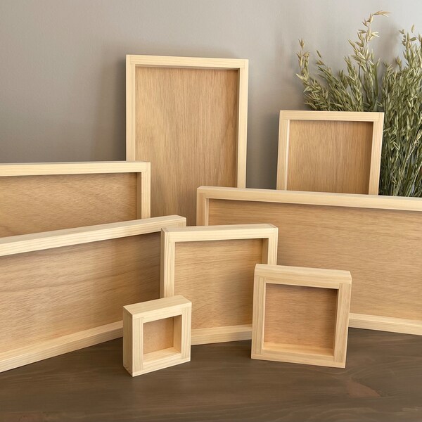 Unfinished Wood Box Etsy