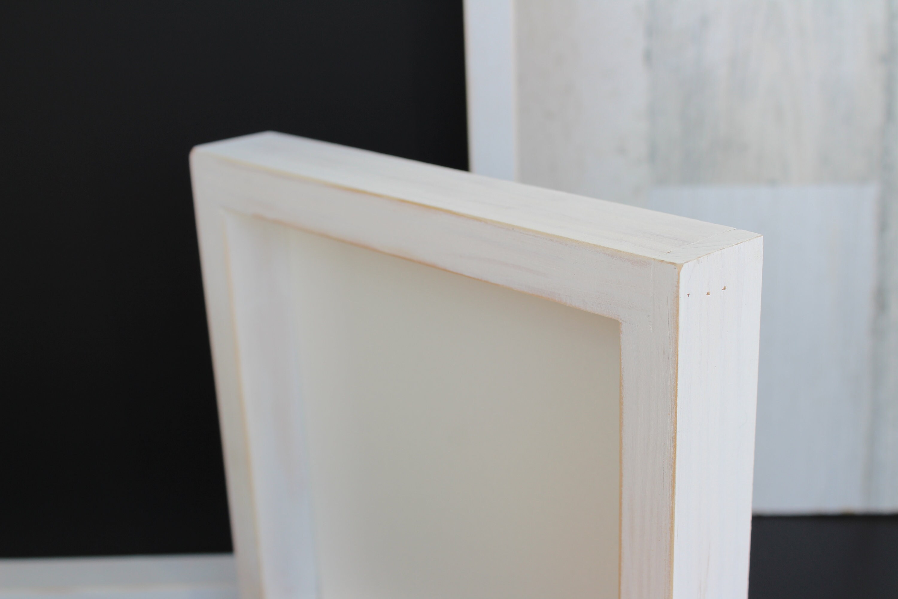 Rustic White Frame Wood Sign Wood Frames Wood Sign Blank DIY Wood Sign