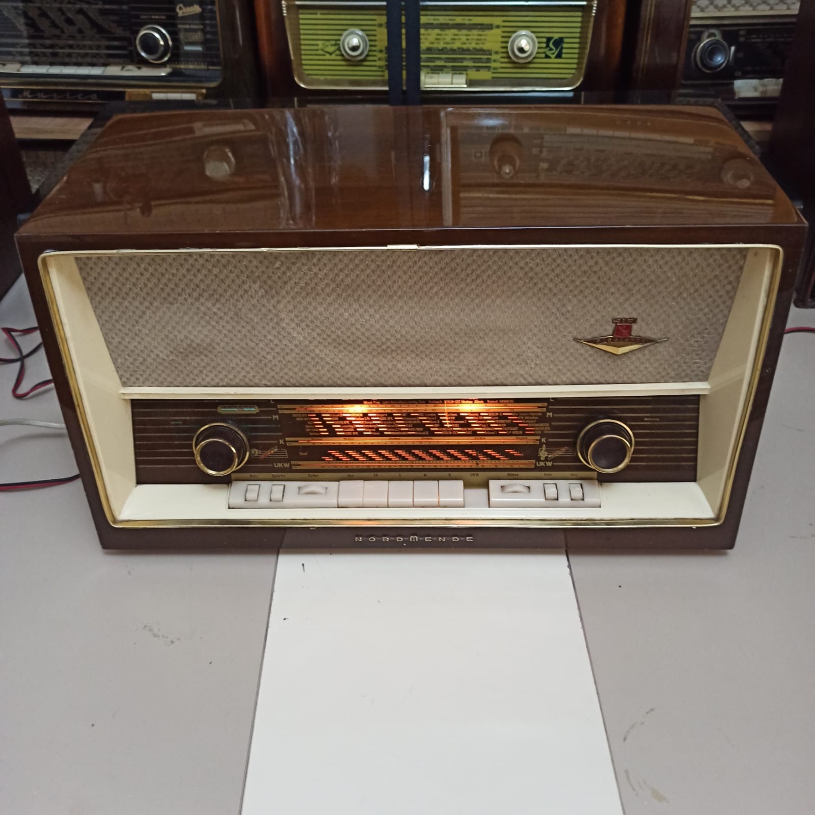 Vintage Radio Original Nordmende Rigoletto Antique Radio - Etsy