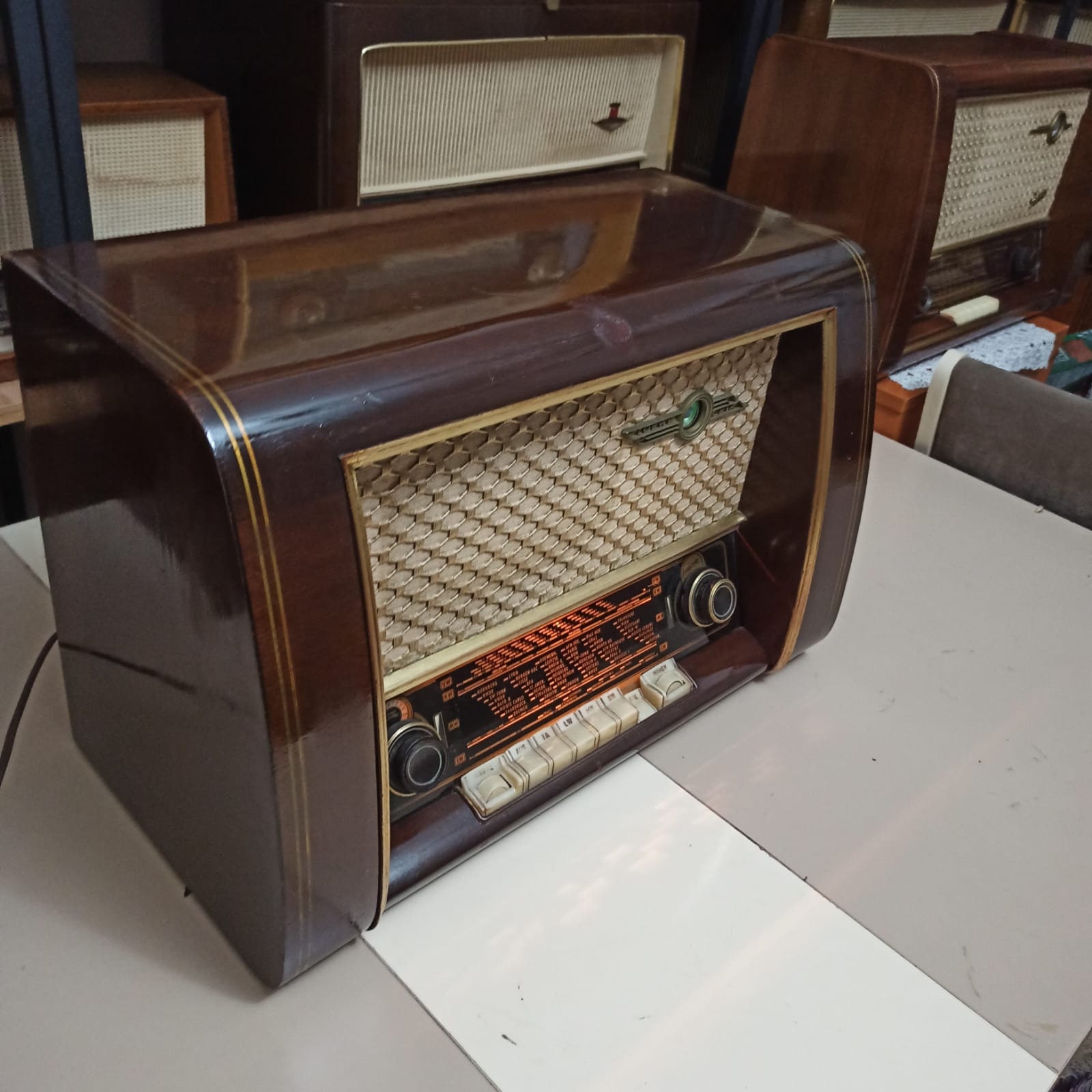 Vintage 1950's Made Original Radio Loewe Opto Apollo - Etsy