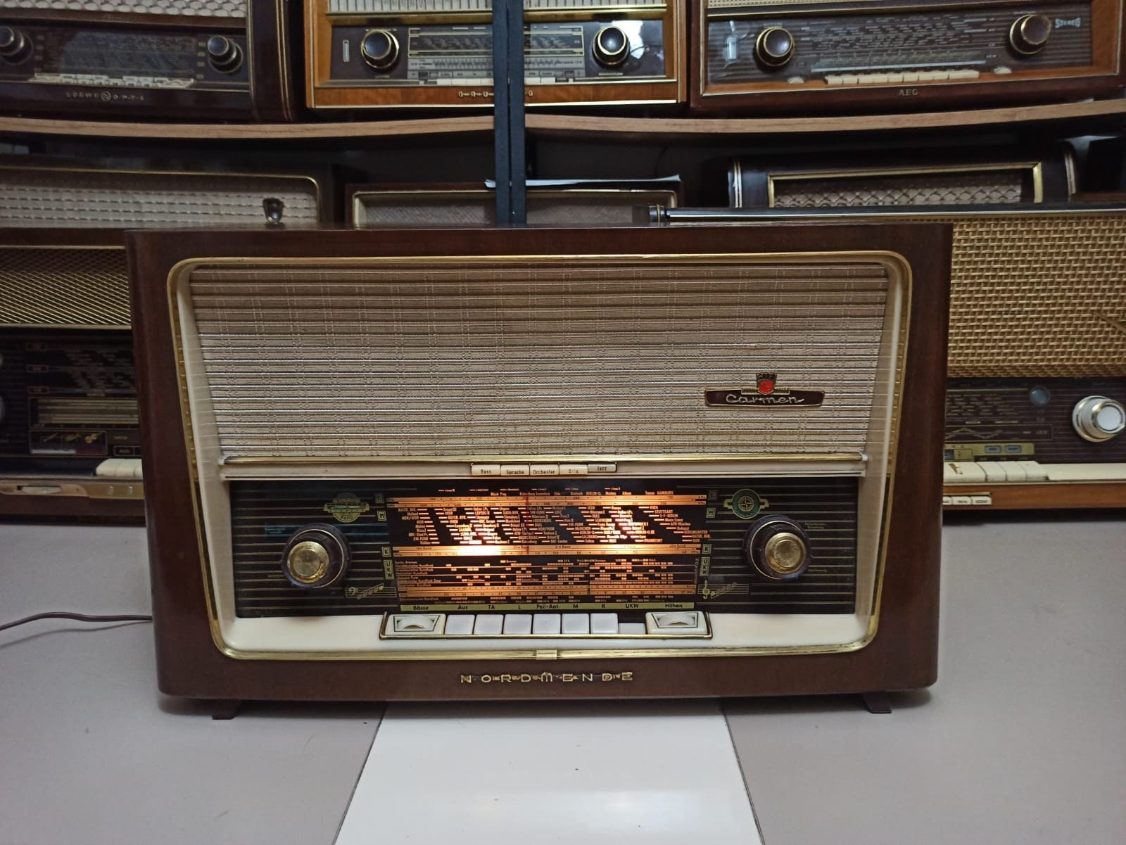 Nordmende CARMEN , Vintage Radio, Old Radio, Collector Radio, Antique