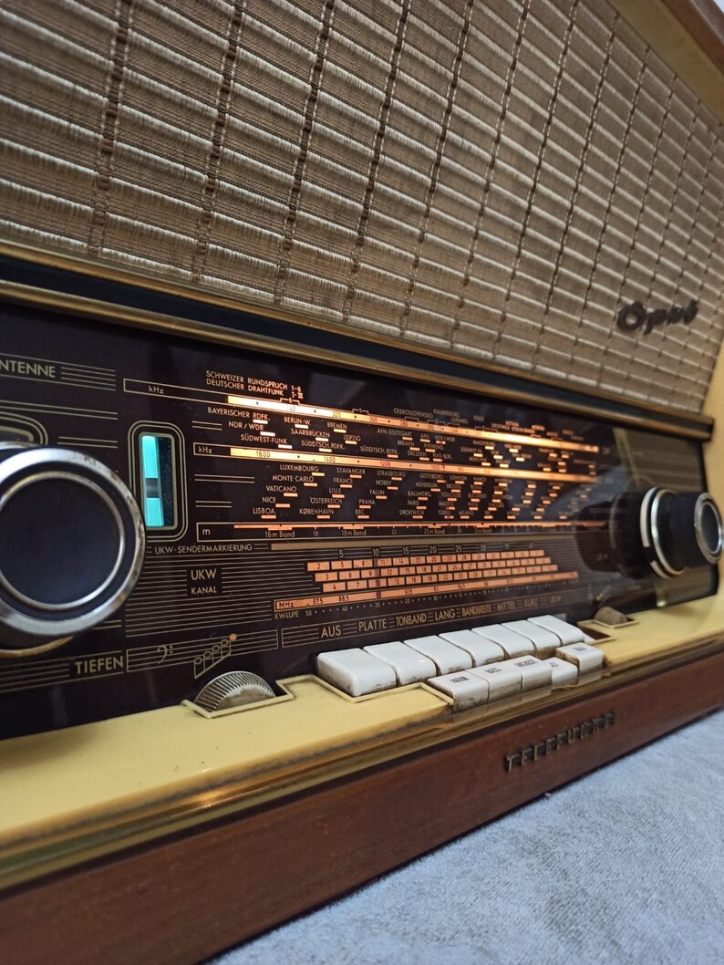 Telefunken Opno 9 1957 , Vintage Radio, Old Radio , Made in Germany