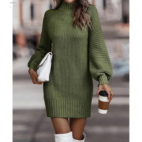 Mini Sweater Dress - Etsy