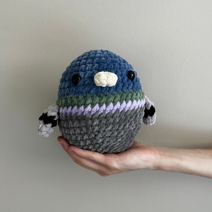 CROCHET PATTERN: Poppy the Squishmallow Pigeon