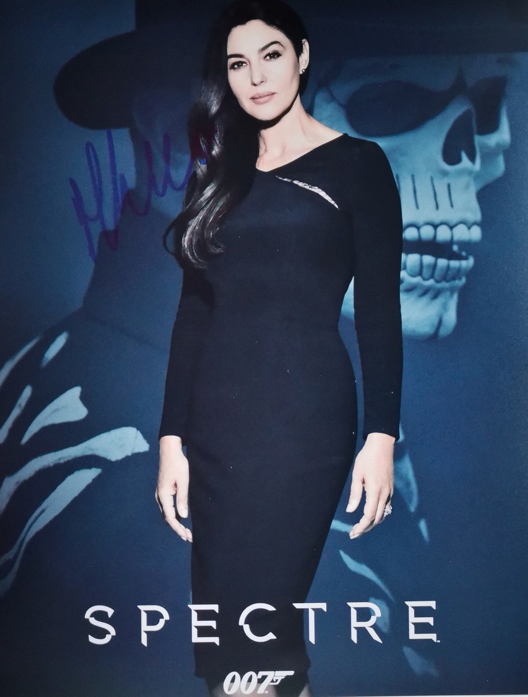Monica Bellucci As Lucia In James Bond 007 Spectre Signed Autographed 