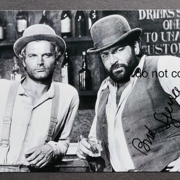 Bud Spencer, Banana Joe, Signed Autographed Photo, Extremely Rare