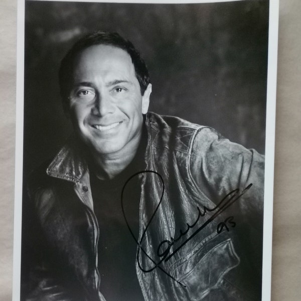 Paul Anka, Signed Autograph Photo