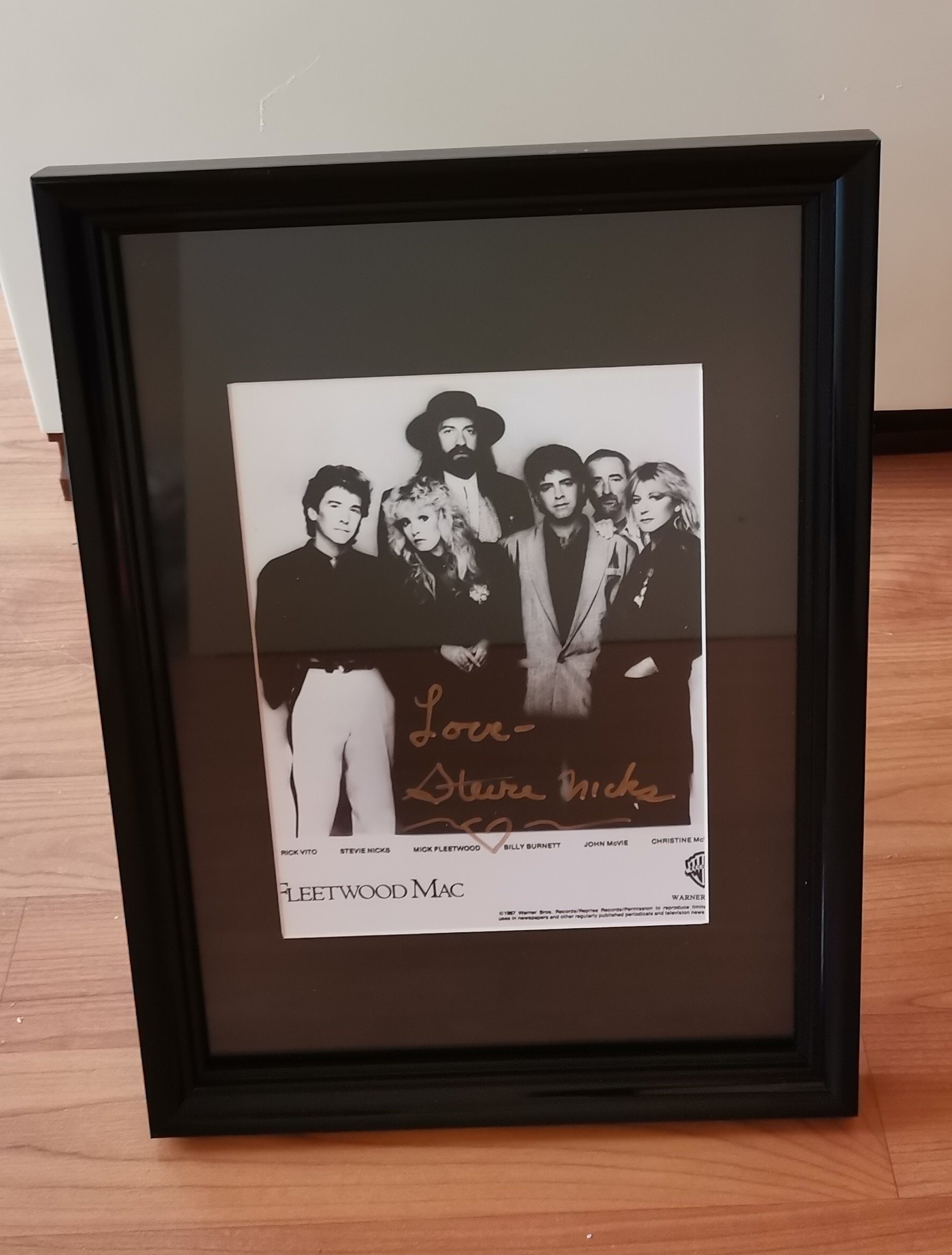 Stevie Nicks Christine McVie signed Fleetwood Mac album