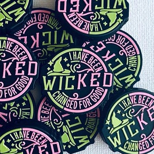 Wicked Themed Focal Bead•I Have Been Changed For Good