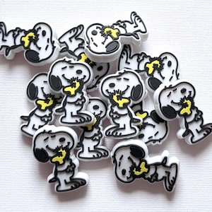 Dog Focal Bead•White Dog